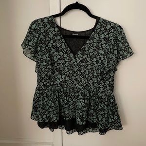 Madewell Floral Blouse